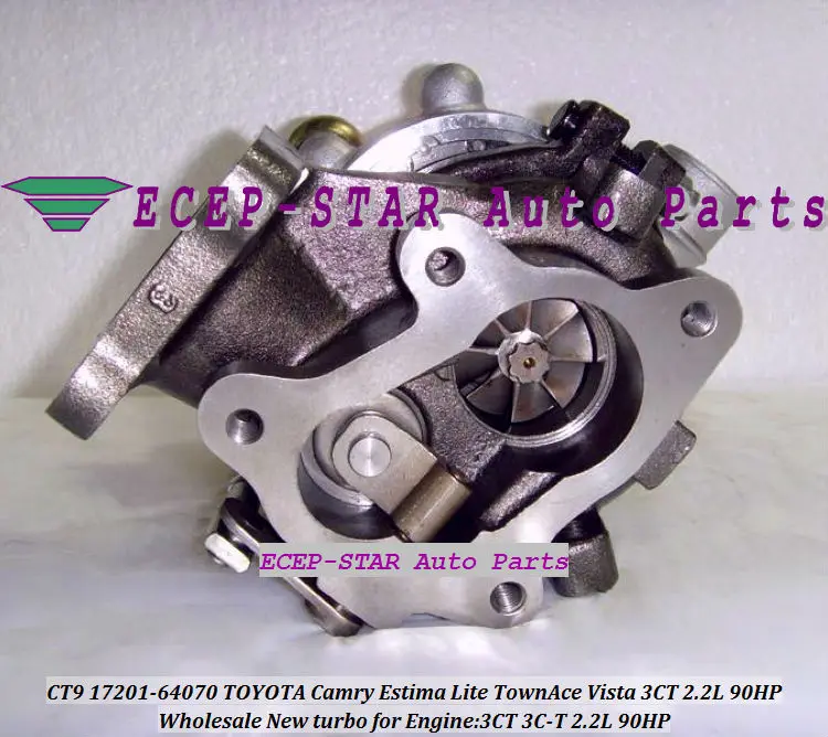 CT9 17201-64070 турбо турбина турбонагнетатель для тoyota Camry 1994-98 Estima 1992-93 Vista 1994-98 Lite Town Ace 1993-96 3CT 2.2L