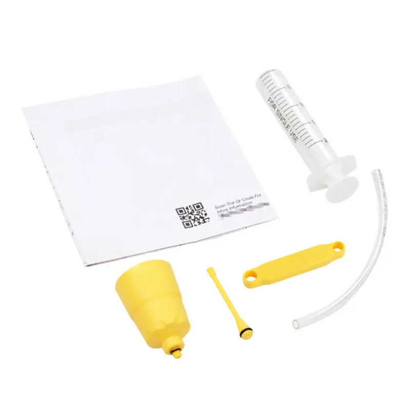 

Bicycle Disc Hydraulic Brake Bleed Set Mountain Road Bike Mineral Oil Adding Bleeding Repair Tool Kit for Shimano and Tektro