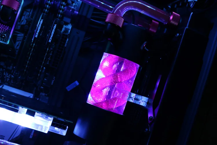 Схема освещения шланга Elite Alone значительно NZXT для AMD INTEL GPU + CPU Pump радиатор водяное