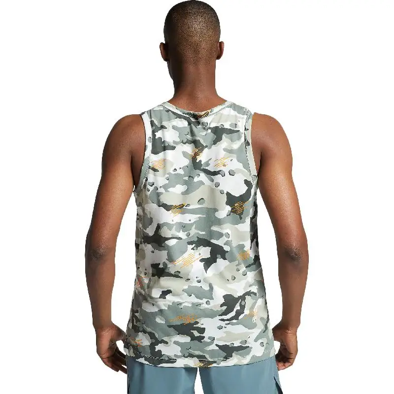Футболка Nike Dri-FIT M NK дышащий Топ DFC SWOOSH CAMO TmallFS