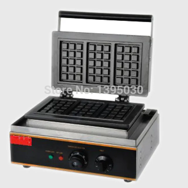

1PC FY-115 Electric Waffle Maker Commercial Waffle Baker Plaid Cake Furnace Sconced Machine Heating Machine