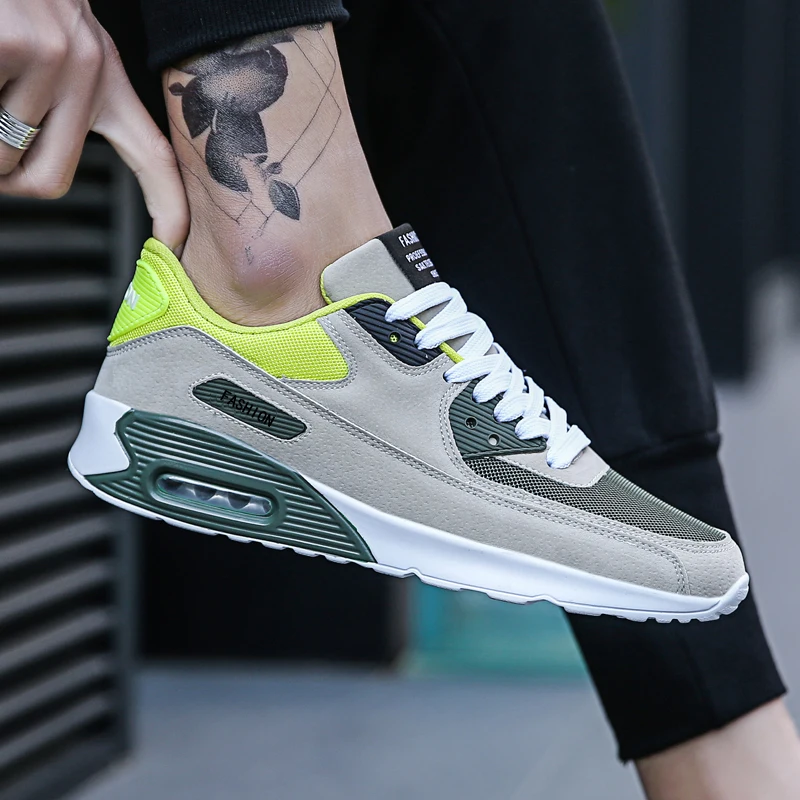 2019 damyuan men running shoes almofada de