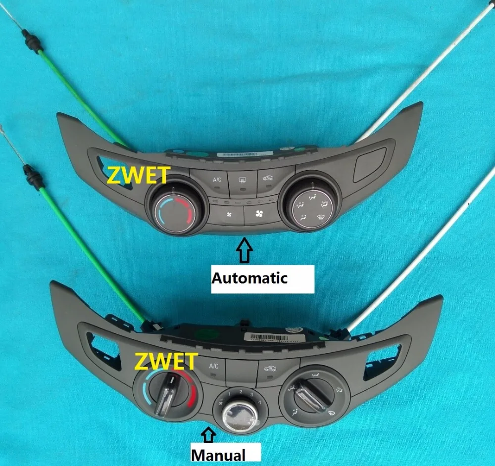 ZWET Автомобильный Автоматический переключатель управления нагревателем для Sail3 для Chevrolet нагреватель переменного тока переключатель управления 26264684B