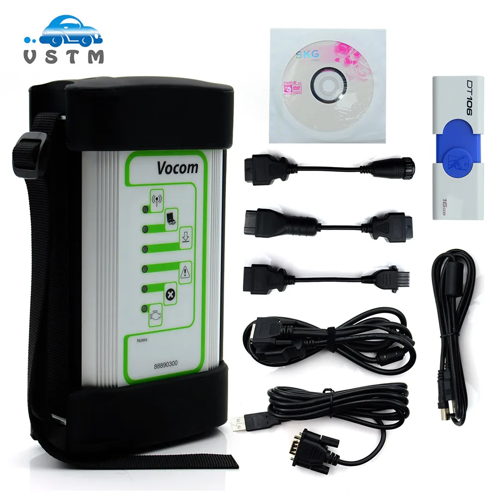 

High Quality For Vol-vo 88890300 Vocom Interface for Vol-vo/UD/Mack Truck Diagnose Vocom 88890300 for Vol-vo Vcads