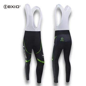 

BXIO Winter Cycling Pants Gel Pad Bike Bicycle Trousers Long Culotte Ciclismo Men Spring Fall Thermal Fleece Cycling Wear 031-P
