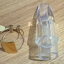 1 группы Sax Alto стальной проволоки карты+ прозрачный удар рот