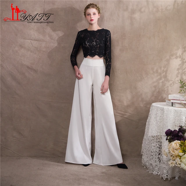 bridal pant suits 2018