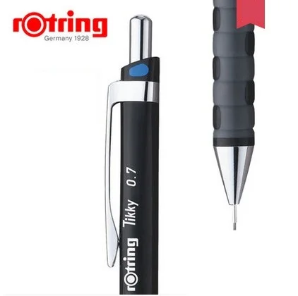 Rotring 0,5 мм/0,7 мм/1,0 мм/0,35 мм механический карандаш Tikky черный держатель ручки автоматический карандаш Карандаш для рисования