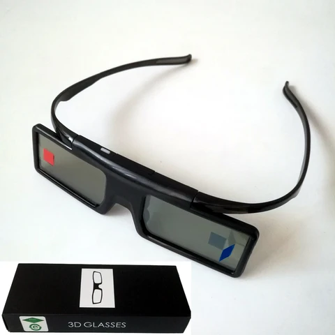 Óculos para Samsung Bluetooth Obturador Ativo rf 3d 480hz tv Projetor Epson Tw6600 – 5350 5030ub 5040ub & Sony W800b Series 4 Pcs