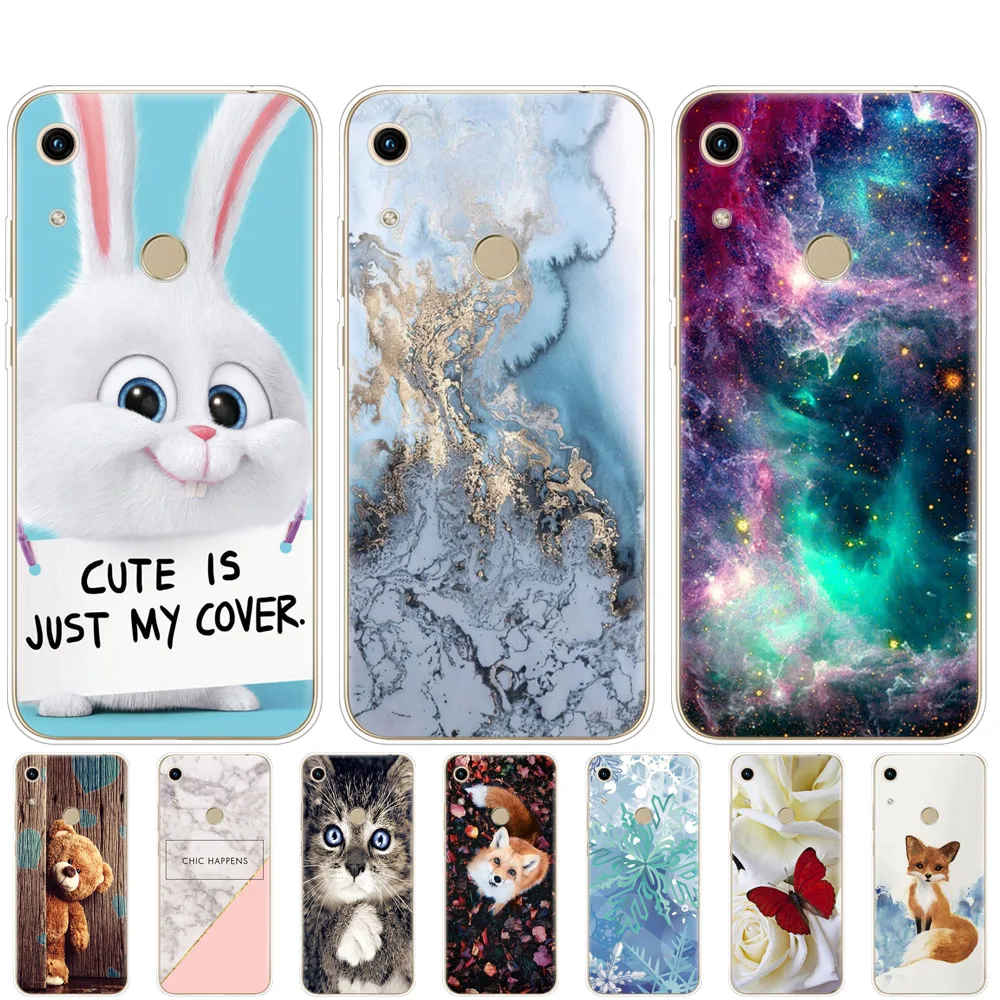 

Honor 8A Case For huawei honor 8A Case Silicone TPU Cute Back Cover Phone Case On Huawei Honor 8A JAT-LX1 8 A Honor8A Case Soft