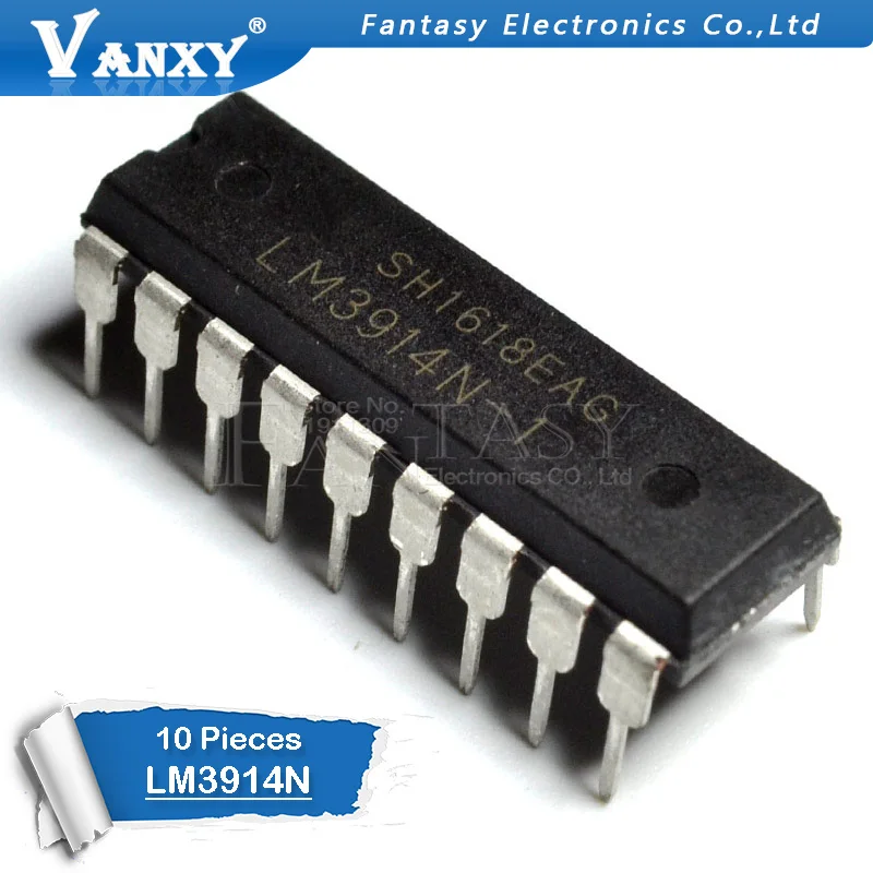 10 шт. LM3914N-1 DIP18 LM3914-1 DIP LM3914N новое и оригинальное IC