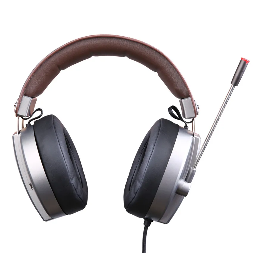 Дешево Xiberia S22 PRO PC Gamer гарнитура игровые наушники с микрофоном для компьютера USB 7,1 объемный звук Игровая гарнитура бас шлем