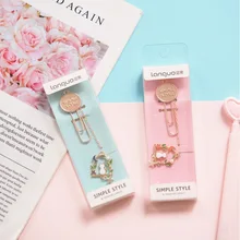 1 шт. металлические закладки милые слова Анны Bookmarks для книг канцелярский школьный офисный поставка Escolar Papelaria