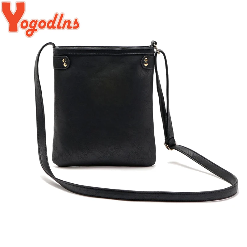 Yogodlns الأزياء 2019 المرأة حقيبة ساع الإناث دلو حقيبة جلدية Crossbody حقيبة كتف Bolsas Femininas Sac حقائب