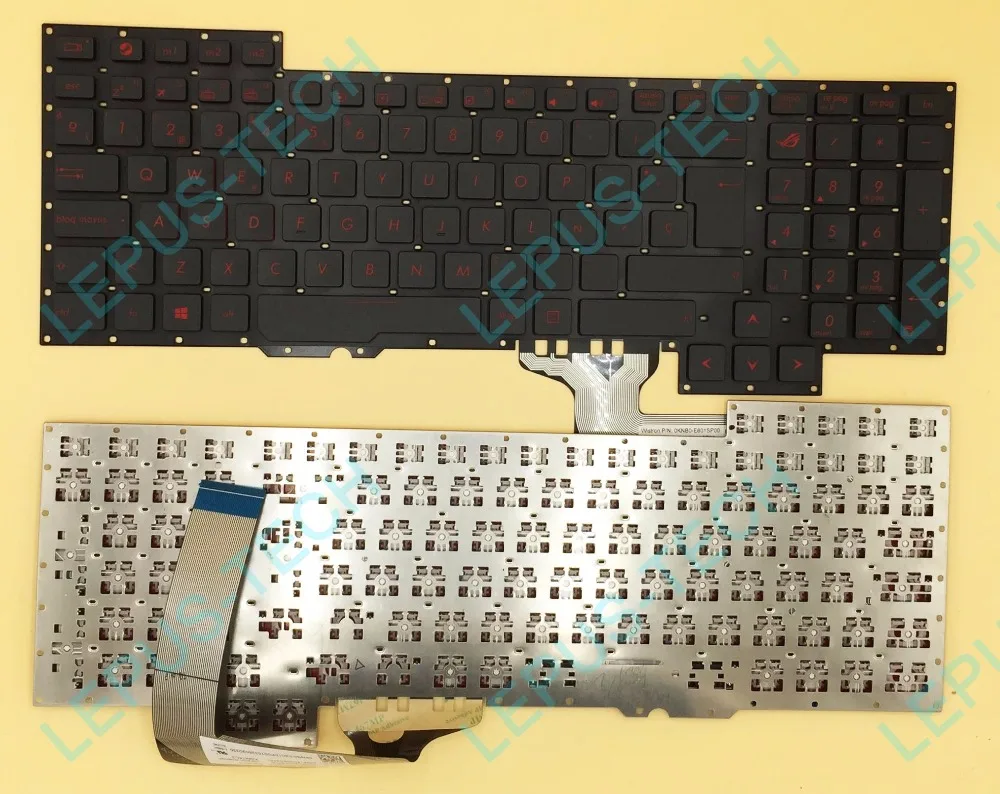 

Original SP LA Keyboard for ASUS for ROG 751J G751 G751JY G751JT G751JM keyboard Spain 0KNB0-E601SP00 ASM14C36E0J442