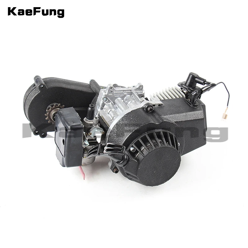 

Motorcycle 2 stroke Plastic 49CC Engine Pull E Start 13MM Carburetor Plastic for Mini Moto Pocket ATV Quad Buggy Dirt Pit Bike