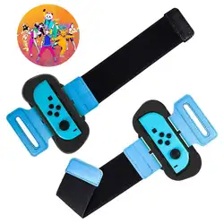 Nintend переключатель Joy con повязку держатель руки браслет регулируемый эластичный ремешок для nintendo переключатель НС контроллер просто танец