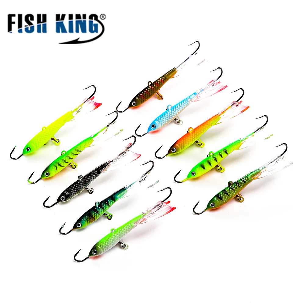 FISH KING зимняя ледяная приманка на рыболовный крючок мини металлическая 25 г Длина 93