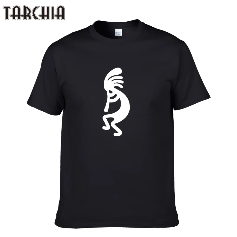 TARCHIA 2021 новинка мужской Navajo Kokopelli Модный пуловер t shir хлопок мужская с коротким