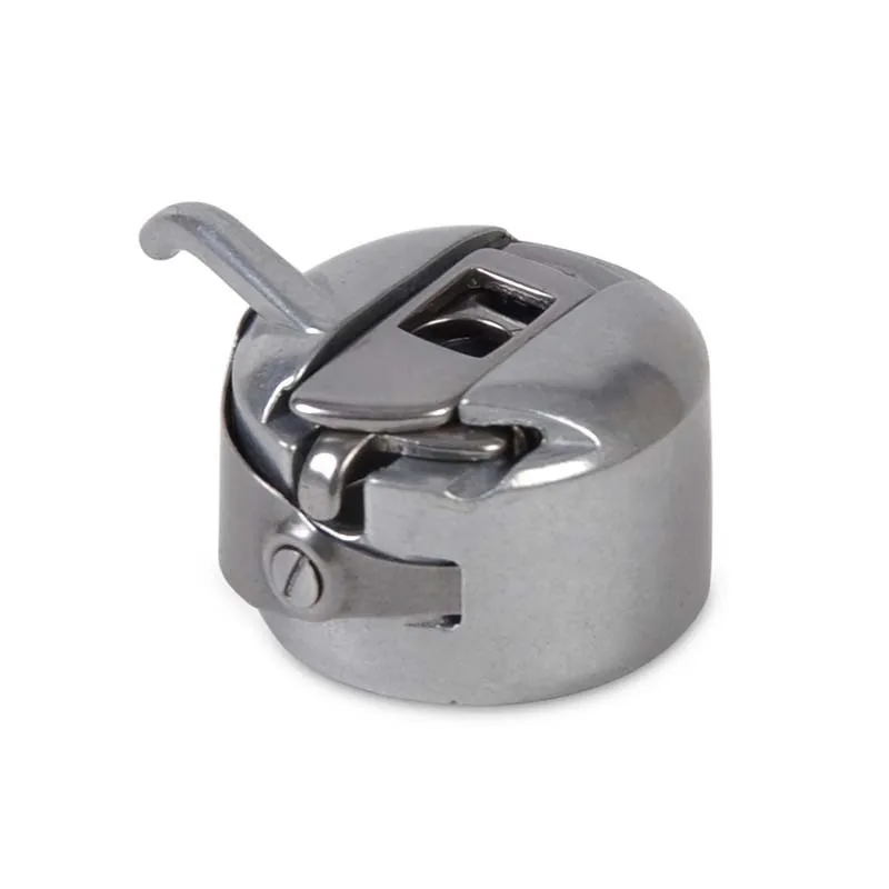 

Silver Sewing Machine Metal Bobbin Spool Case For Toyota Brother Janome Elna Bernina Singer Kenmore Sewing Accessories