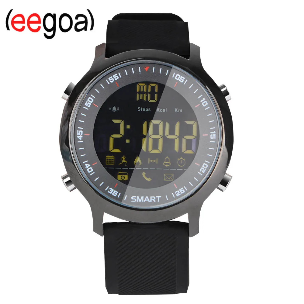 

EX18 Bluetooth Smart Watch Bluetooth 4.0 IP67 Waterproof Fitness Tracker with Pedometer Stopwatch Smart Watch for Android iOS