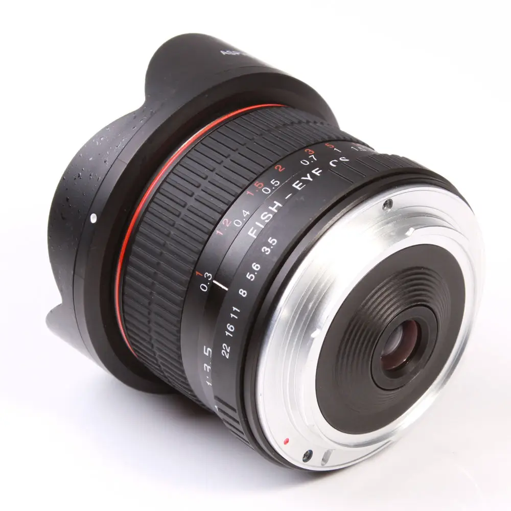 US $149.00 JINTU 8mm F35 Manual Wide Angle Fisheye Prime Lens For Canon 60D 60Da 50D 7D 6D 5D 5DS 1DS T7i T7s T7 T6s T6i T6 T5i T5 T4i T3