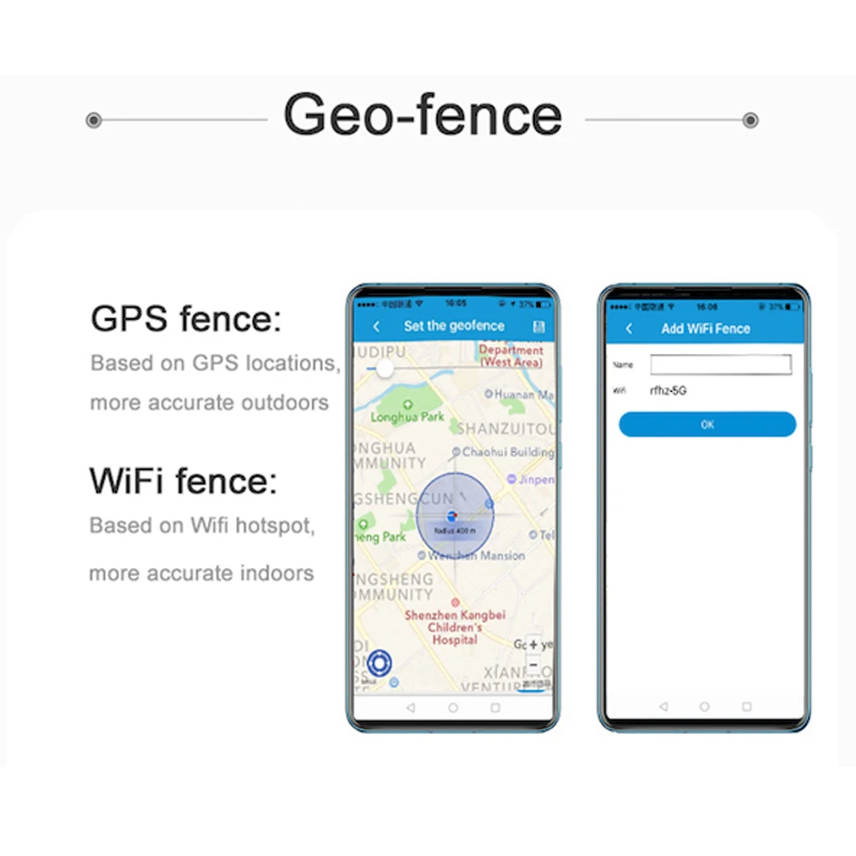 GPS трекер V43 для собак 4G голосовой монитор домашних животных отслеживание в