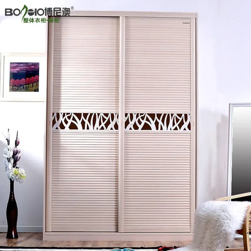 River Green Furniture Custom High Capacity Sliding Door Wardrobe