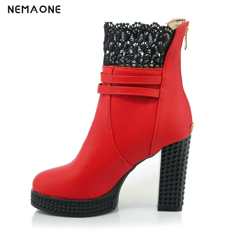 

2019 women fashion sexy zipper ankle women boots spring autumn women shoes 10.5cm super high heel casual party shoes