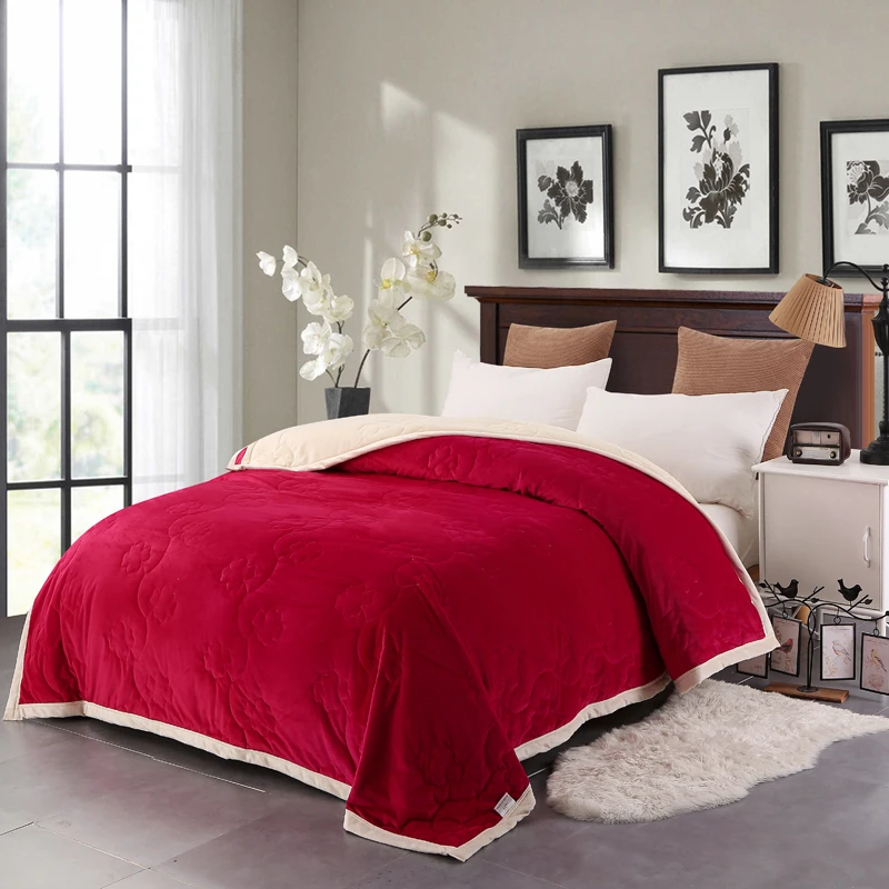 

Sofa / Aircraft / Travel Multi-Functional Three-Layer Cotton Plus Thick French Fritters Christmas Gifts
