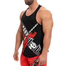 Модная новинка, мужская майка для фитнеса, бодибилдинг, тренировка, без рукавов, спортивная майка, топы