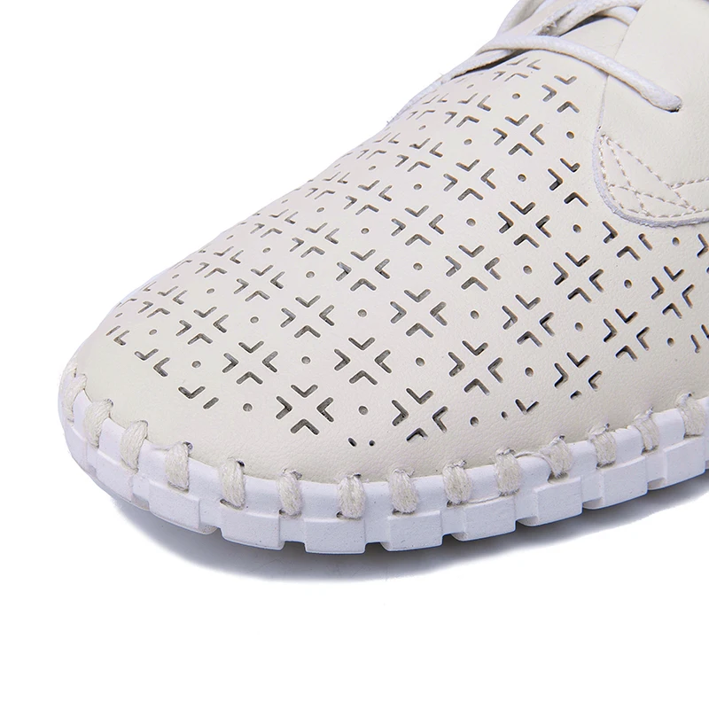 AIMEIGAO High Quality Comfortable Moccasins Women Shoes Vintage Flats Shoes Soft Leather Women Loafers Espadrilles Women Shoes