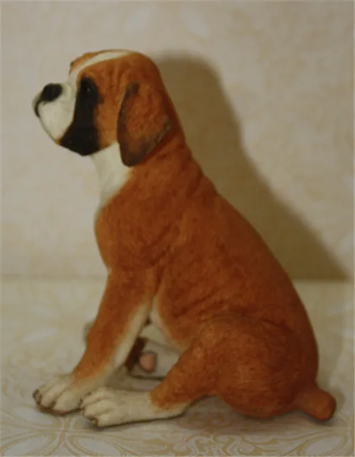 Beagle Dog Resin Toy Figure Lifelike Cute Pet gifts - 3