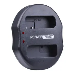 PowerTrust 1 упак. EN-EL14 EN-EL14a ENEL14 USB двойной Зарядное устройство для Nikon P7800, P7100, D3400, D5500, D5300, D5200, D3200, D3300, D5100