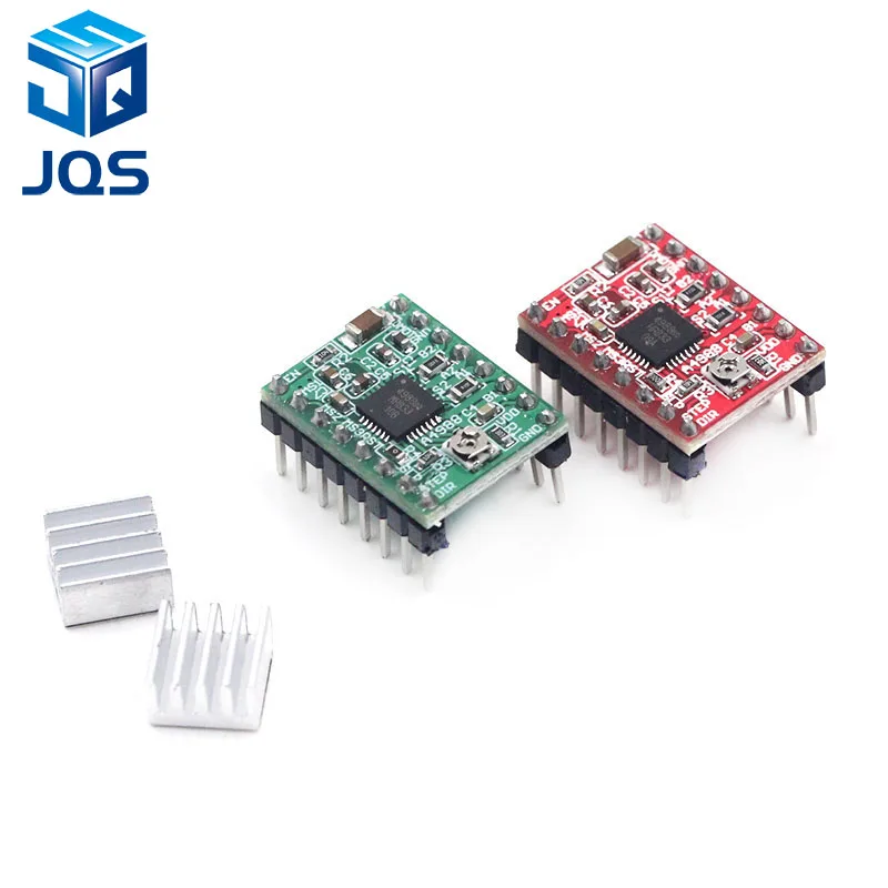 

10pcs CNC 3D Printer Parts Accessory Reprap pololu A4988 Stepper Motor Driver Module with Heatsink for ramps 1.4