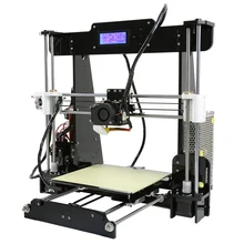 Promos Black Friday et Cyber Monday AliExpress 2017. Kits DIY Arduino, Raspberry, imprimantes 3D, caméras IP 134 Anet 3D Printer A8 Large Print Size 220*220*240 DIY Impressora Kits Easy Assemble High Precision Prusa i3 Reprap Filament Freely