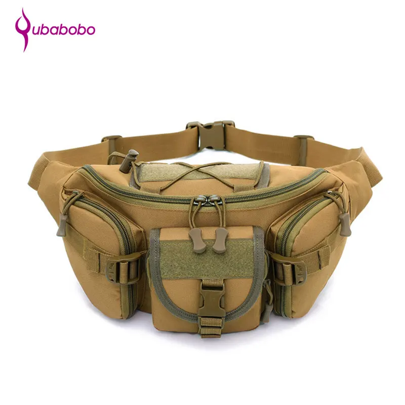 

[QUBABOBO] Field Battle Training Camouflage Tactical Bag 5L Waterproof Professional Running Camping Climbing Trekking Bags Pack