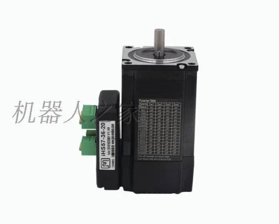 NEMA23 2Nm 283oz. В интегрированной открытой петли шаговый двигатель 36VDC СКМ iHS57-36-20