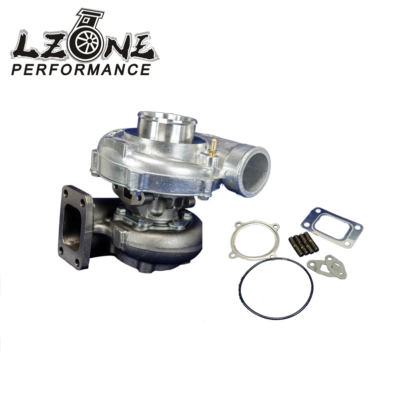 

LZONE - T3 T3/60-1 UNIVERSAL V2 TURBO CHARGER AR70 .63AR 4 BOLT EXHAUST BIG WHEEL JR-TURBO35