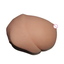 Pink Nipple Silicone Full Breast with Pussy and anal, 3 in one Sex Dolls soft Buggery and Vagina sex toy for men,sex product