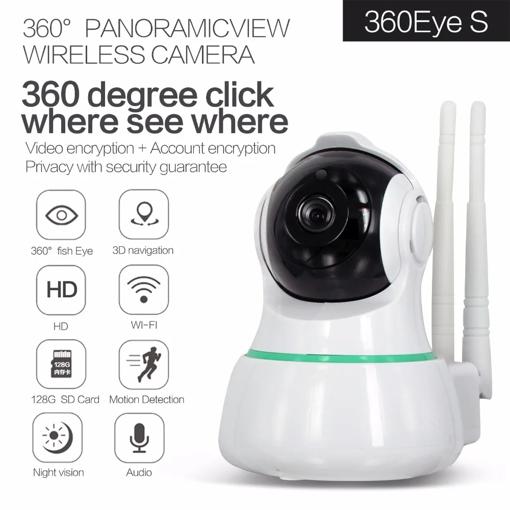 Новинка 2018 беспроводная ip камера с разрешением 1080P и Wi Fi EC31 панорамная