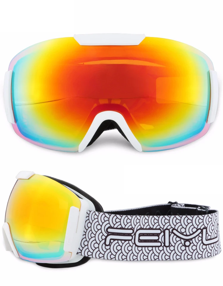 De esquí de invierno esquí gafas de doble lente Anti-Niebla, esquí, Snowboard gafas de esqui de las mujeres de los hombres de esquí nieve Snowboard gafas