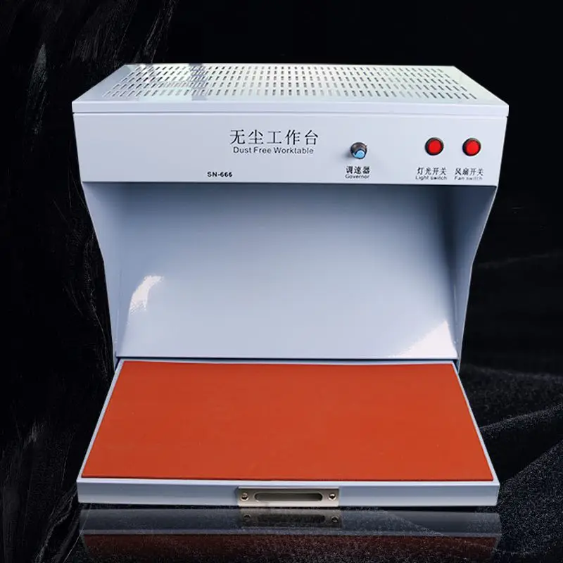 

Newest Portable Dust Free Room Desk Cleaning Room Anti-static Dust Free Bench for LCD Refurbishment Phone Repair Equipment