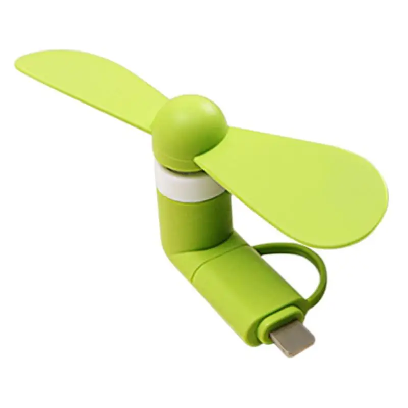 

2 in 1 USB Fan Flexible Portable Mini Fan Mobile Phone Gadget Fans Tester Portable USB Air Cooling Cooler for Android IOS