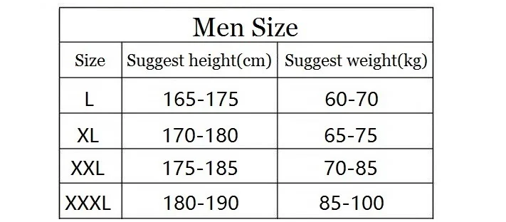 MEN - L-3XL