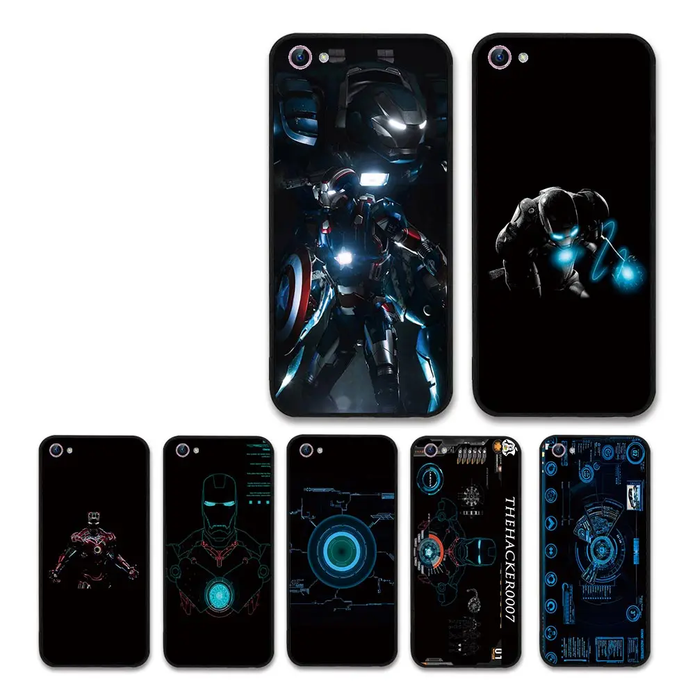

Marvel Iron Man Jarvis Live heros Fundar For VIVO X9 X7 X6 X20 V7 plus Y79 Y66 Y67 Y69 Y55 Y53 Y75 X9S Plus phones cases