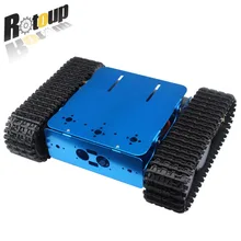 Smart metal Robot rc tank tracked vehicle chassis car mobile platform with motor for Arduino DIY kit #rb1610006