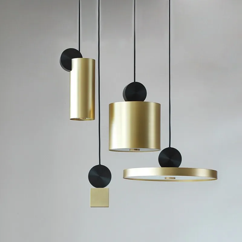 Creative Modern stainless steel LED Pendant Lights lamp nordic warm