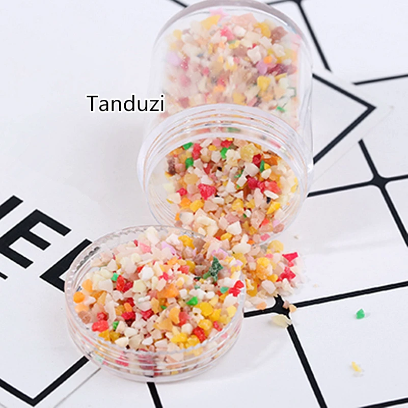 

Tanduzi 100g Miniature Fruit Assorted PVC Simulation Food Fake Fruit DIY Dollhouse Miniature Deco Parts Plastic Crafts