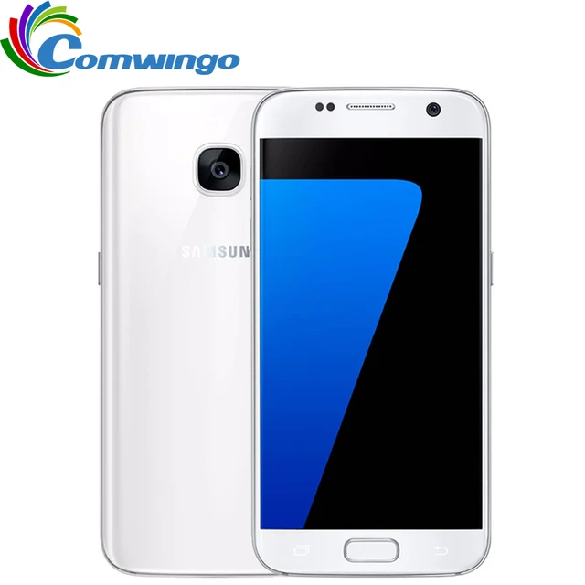 Cheap Original Samsung Galaxy S7 G930F/V/A RAM 4GB ROM 32GB Unlocked 4G LTE GSM Android Mobile Phone Octa Core 5.1" 12MP 3000mAh